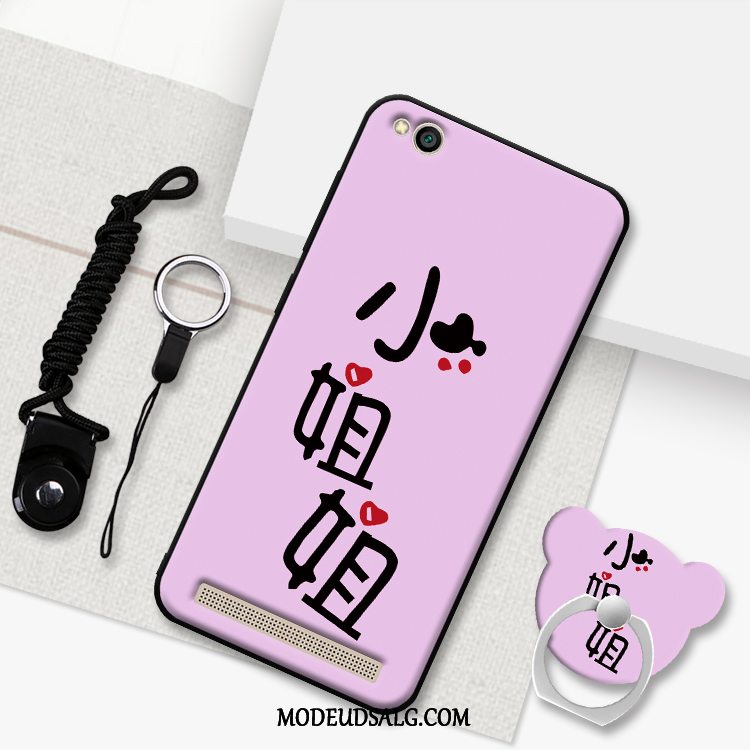 Xiaomi Redmi Go Etui / Cover Cartoon Kreativ Hvid Blød