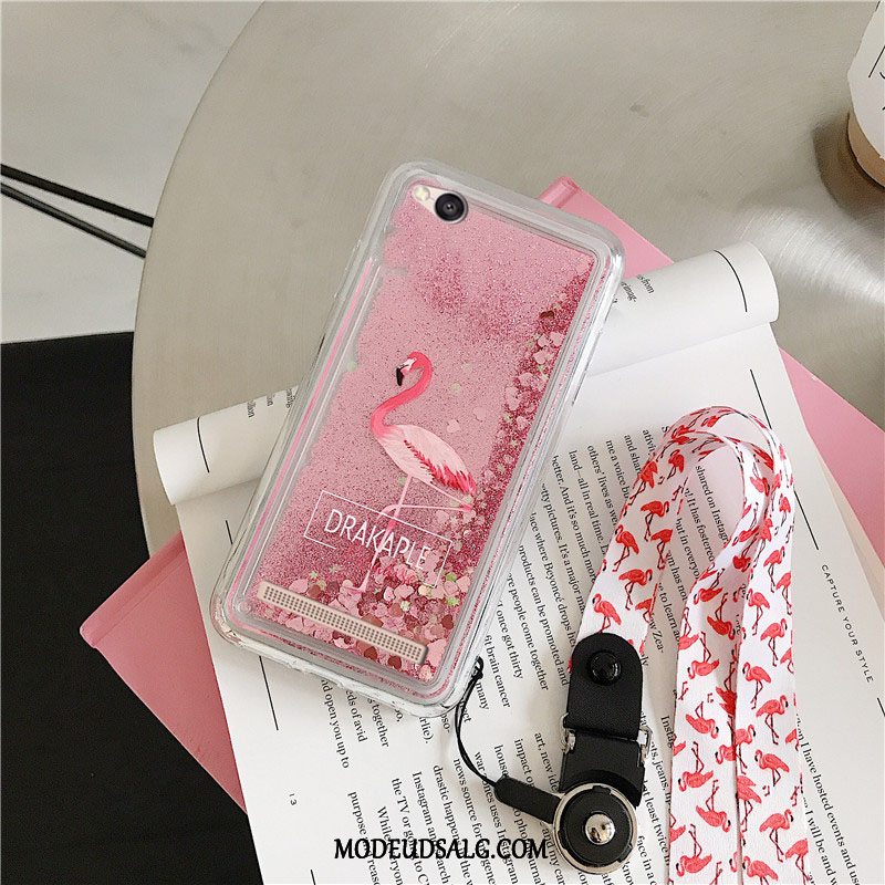 Xiaomi Redmi Go Etui Cover Cartoon Trend Fugl Rød