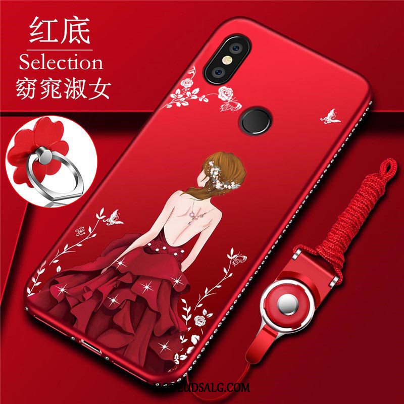 Xiaomi Redmi Note 5 Etui Alt Inklusive Rød Beskyttelse Silikone Cover