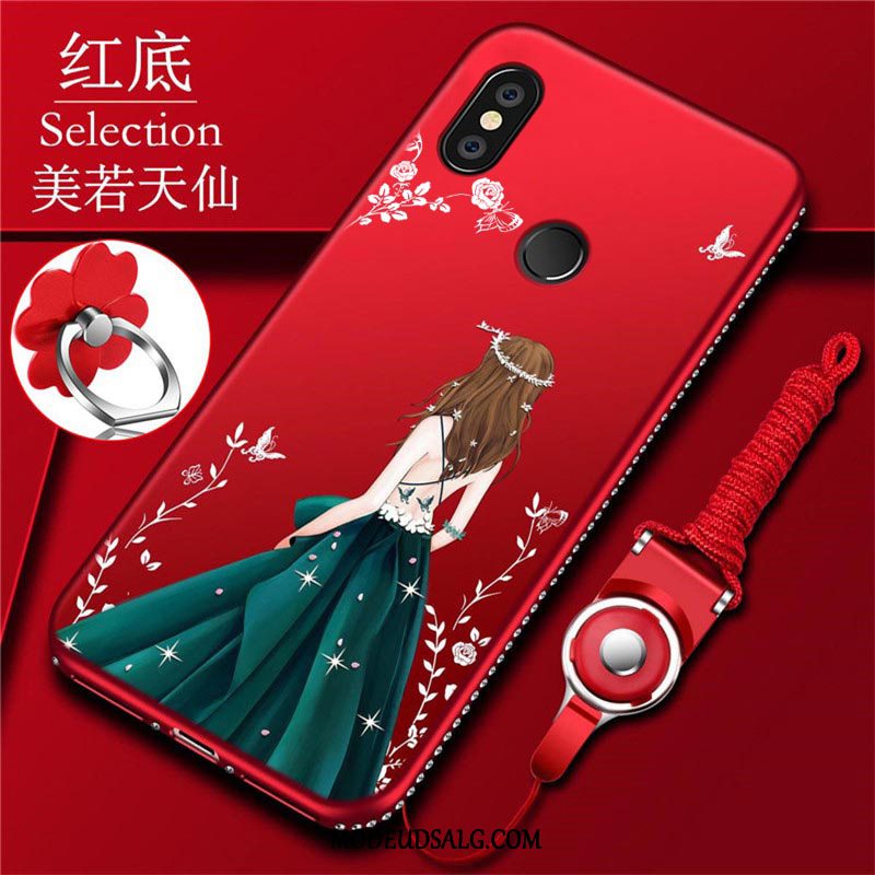 Xiaomi Redmi Note 5 Etui Alt Inklusive Rød Beskyttelse Silikone Cover