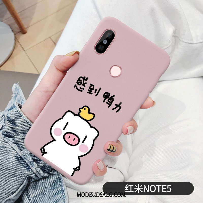 Xiaomi Redmi Note 5 Etui Cartoon Silikone Cover Ny Smuk