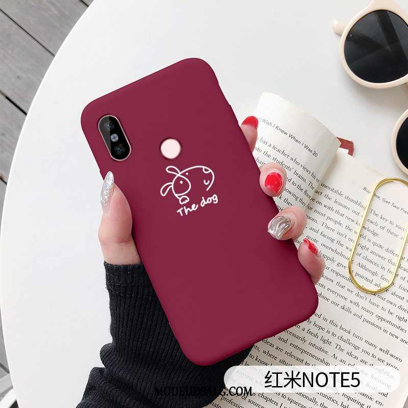 Xiaomi Redmi Note 5 Etui / Cover Alt Inklusive Elskeren Rød Kreativ Blå