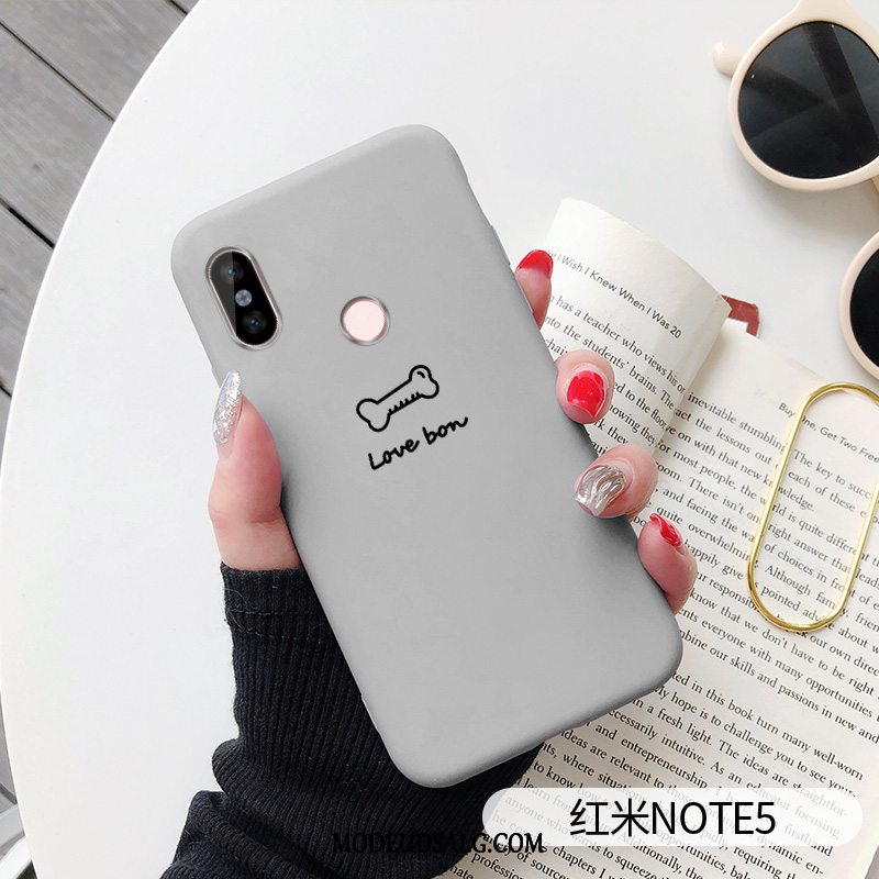 Xiaomi Redmi Note 5 Etui / Cover Alt Inklusive Elskeren Rød Kreativ Blå