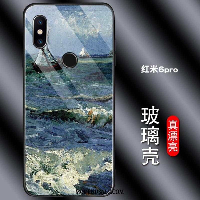 Xiaomi Redmi Note 6 Pro Etui Af Personlighed Alt Inklusive Anti-fald Elskeren Glas