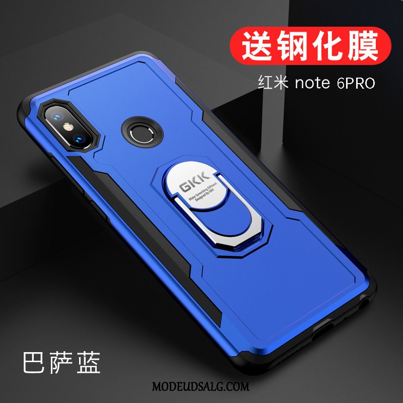 Xiaomi Redmi Note 6 Pro Etui Af Personlighed Anti-fald Rød Alt Inklusive Ny