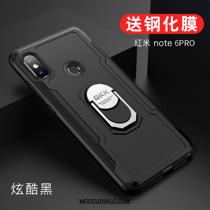 Xiaomi Redmi Note 6 Pro Etui Af Personlighed Anti-fald Rød Alt Inklusive Ny