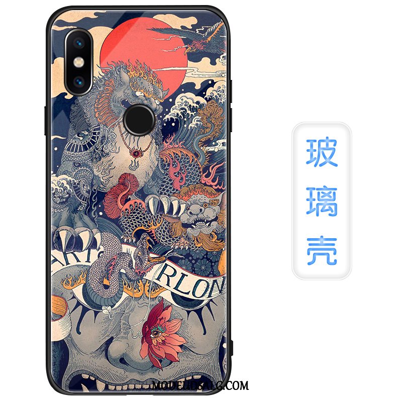 Xiaomi Redmi Note 6 Pro Etui Anti-fald Blød Alt Inklusive Trend Glas