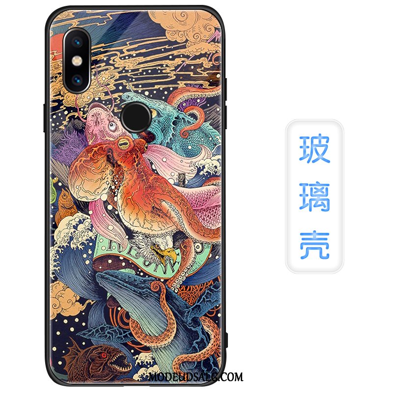 Xiaomi Redmi Note 6 Pro Etui Anti-fald Blød Alt Inklusive Trend Glas