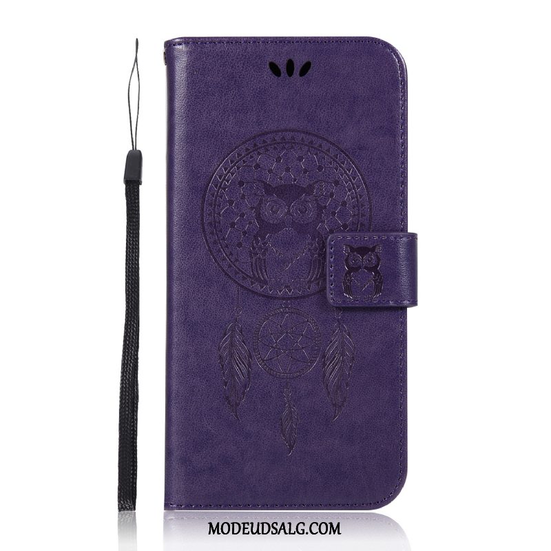 Xiaomi Redmi Note 6 Pro Etui Beskyttelse Cover Lædertaske Rød Folio