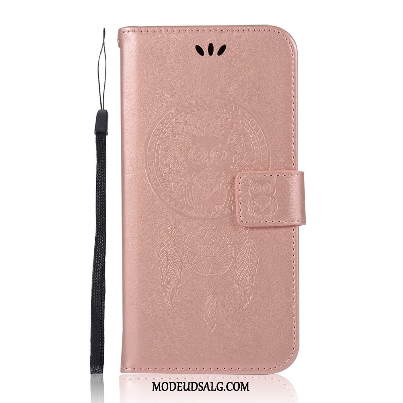 Xiaomi Redmi Note 6 Pro Etui Beskyttelse Cover Lædertaske Rød Folio