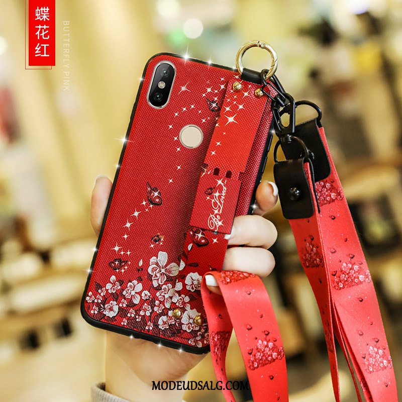 Xiaomi Redmi Note 6 Pro Etui / Cover Alt Inklusive Net Red Rød Lille Sektion