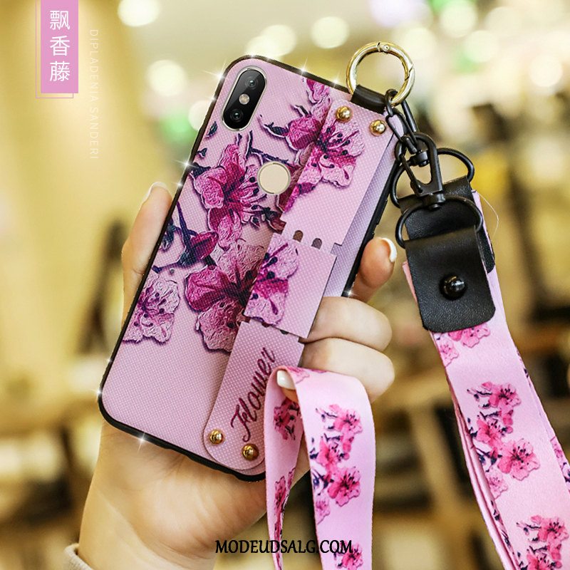 Xiaomi Redmi Note 6 Pro Etui / Cover Alt Inklusive Net Red Rød Lille Sektion