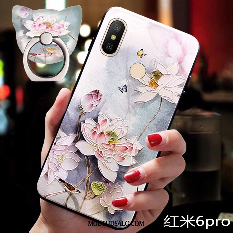 Xiaomi Redmi Note 6 Pro Etui / Cover Lyserød Blød Alt Inklusive Elskeren Ny