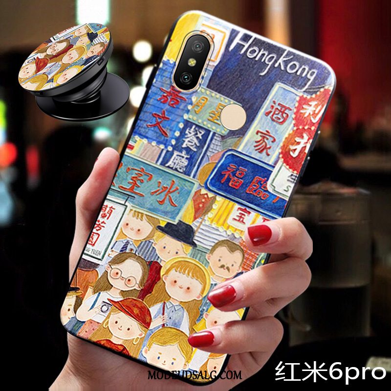 Xiaomi Redmi Note 6 Pro Etui / Cover Net Red Af Personlighed Beskyttelse Cartoon