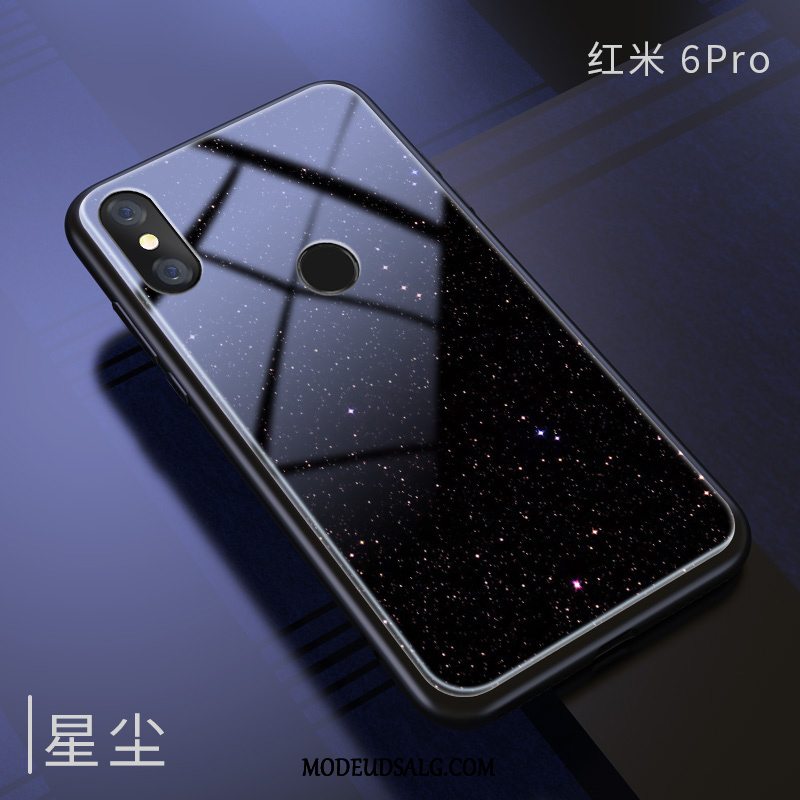 Xiaomi Redmi Note 6 Pro Etui / Cover Spejl Anti-fald Stjerneklar Silikone Lyse