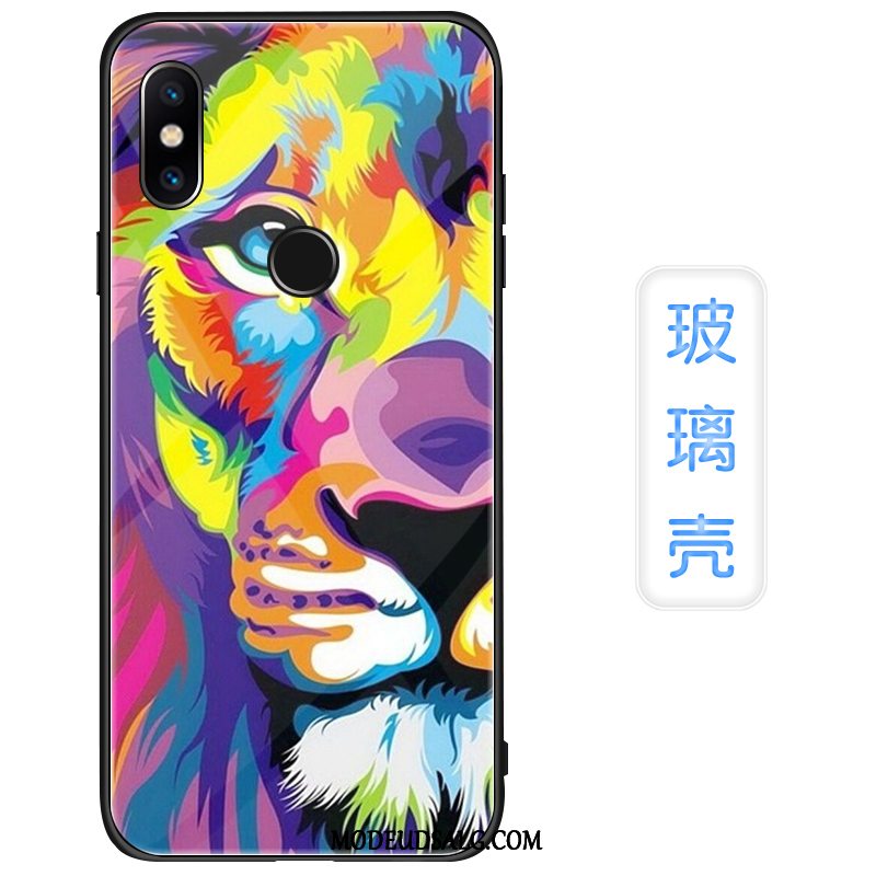 Xiaomi Redmi Note 6 Pro Etui / Cover Tiger Trendy Sort Blød Alt Inklusive