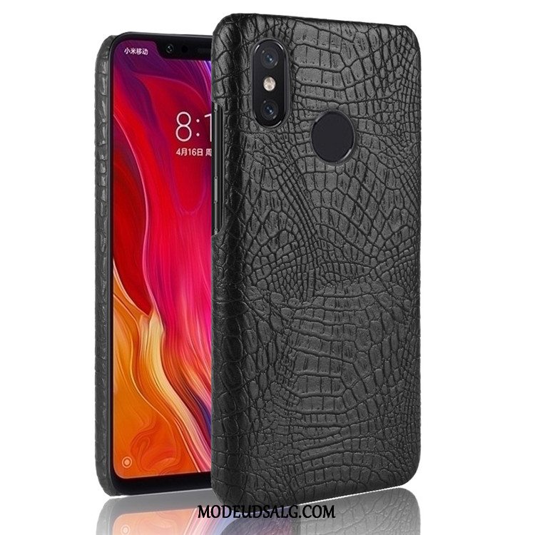 Xiaomi Redmi Note 6 Pro Etui Krokodille Mønster Cover Beskyttelse Hård Lille Sektion