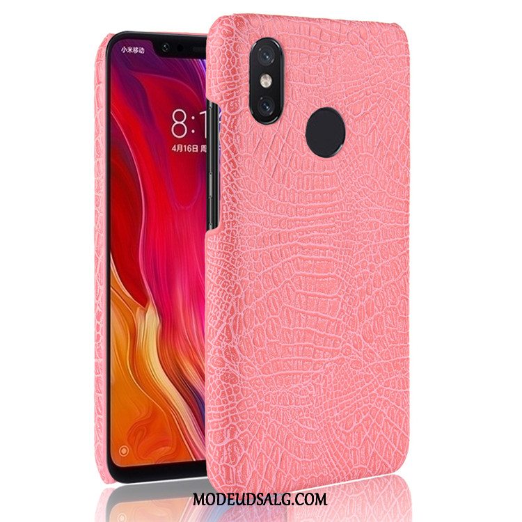 Xiaomi Redmi Note 6 Pro Etui Krokodille Mønster Cover Beskyttelse Hård Lille Sektion