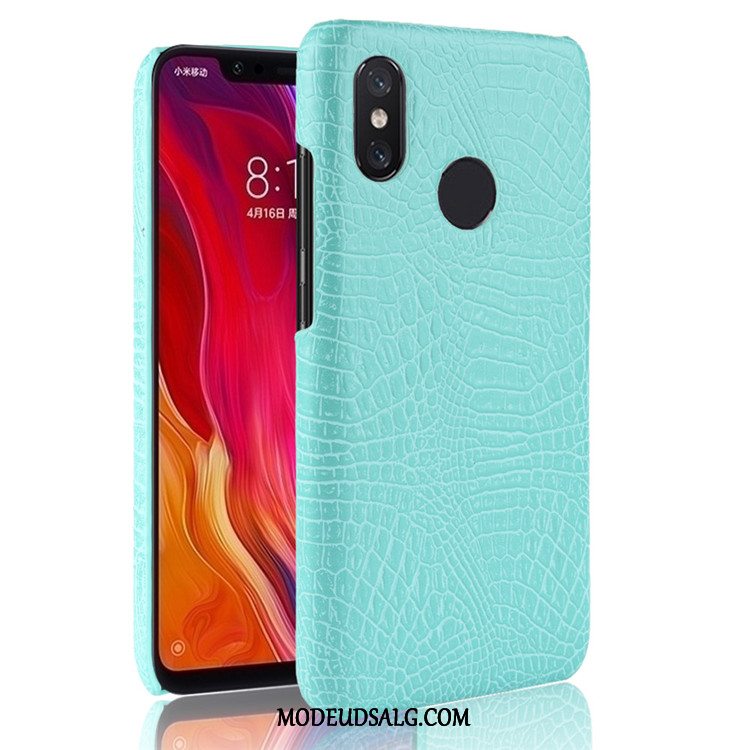 Xiaomi Redmi Note 6 Pro Etui Krokodille Mønster Cover Beskyttelse Hård Lille Sektion