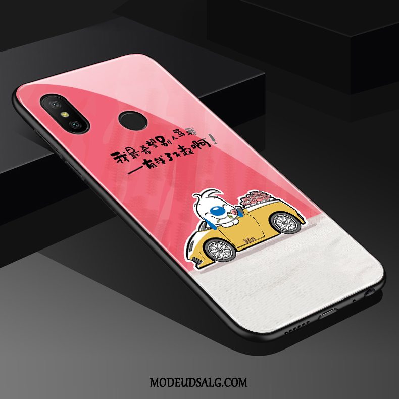 Xiaomi Redmi Note 6 Pro Etui Trendy Anti-fald Lille Sektion Glas Hund