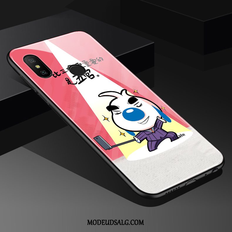 Xiaomi Redmi Note 6 Pro Etui Trendy Anti-fald Lille Sektion Glas Hund