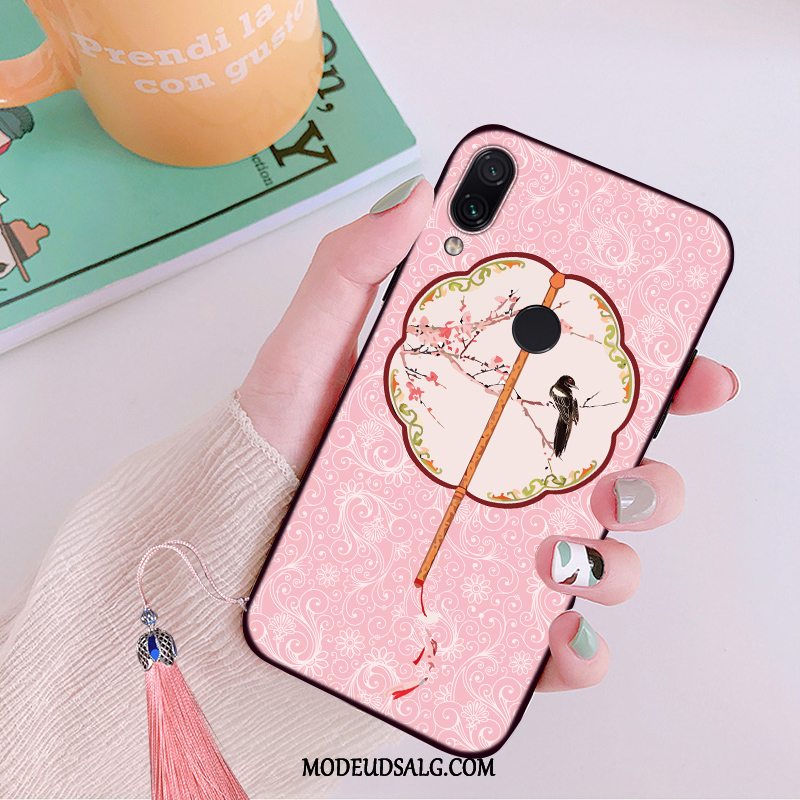 Xiaomi Redmi Note 7 Etui Anti-fald Lille Sektion Af Personlighed Nubuck Kinesisk Stil