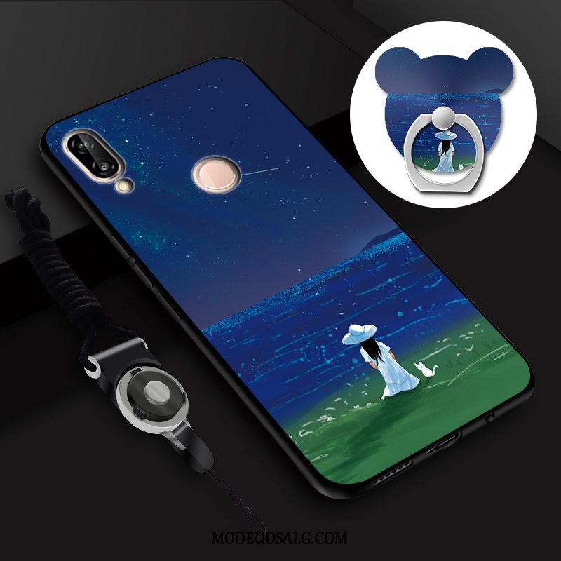 Xiaomi Redmi Note 7 Etui / Cover Rød Gul Hærdning Membrane