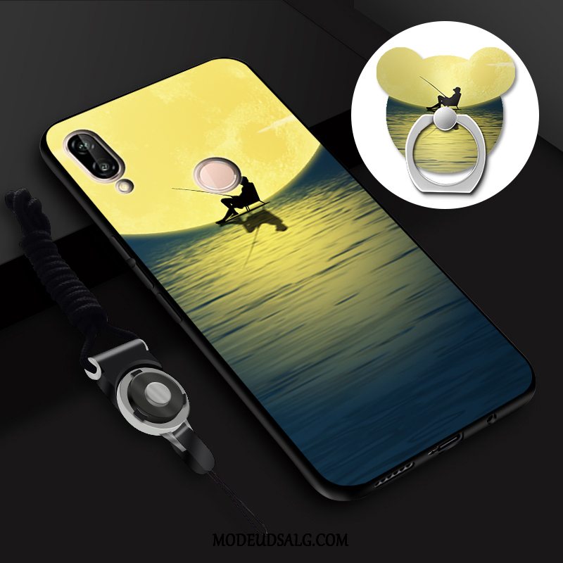 Xiaomi Redmi Note 7 Etui / Cover Rød Gul Hærdning Membrane