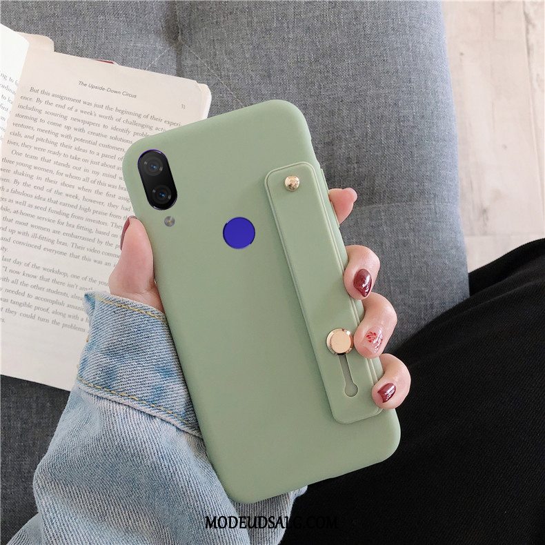 Xiaomi Redmi Note 7 Etui / Cover Rød Ring Trend Blød Nubuck