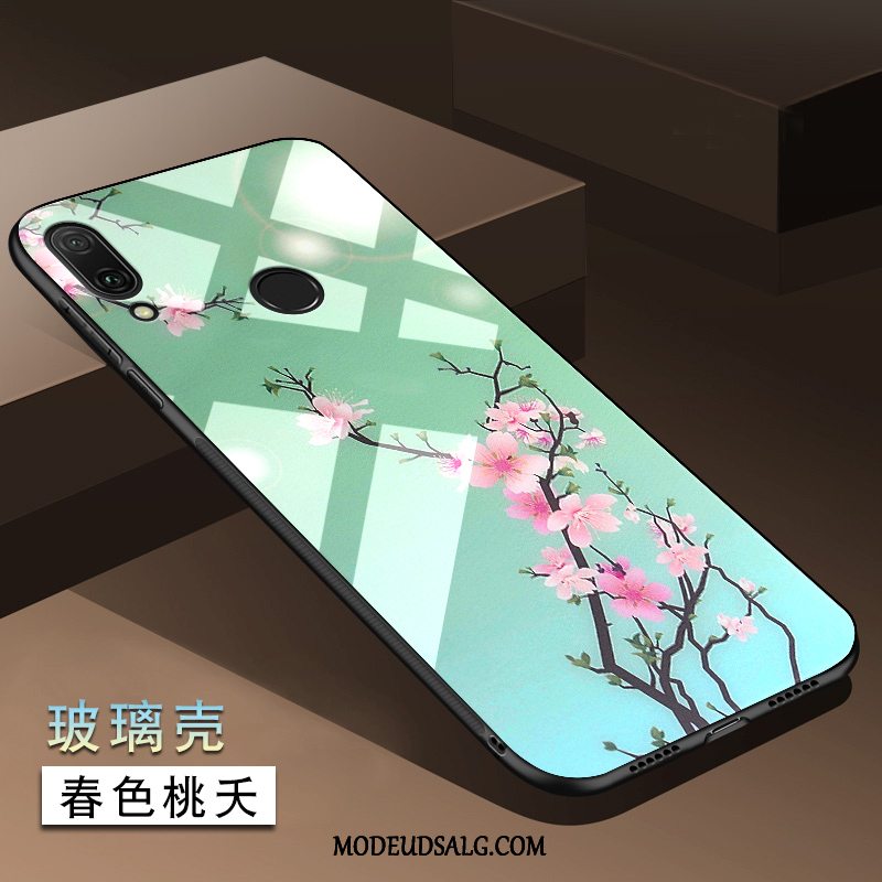 Xiaomi Redmi Note 7 Etui / Cover Silikone Rød Trend Beskyttelse Spejl