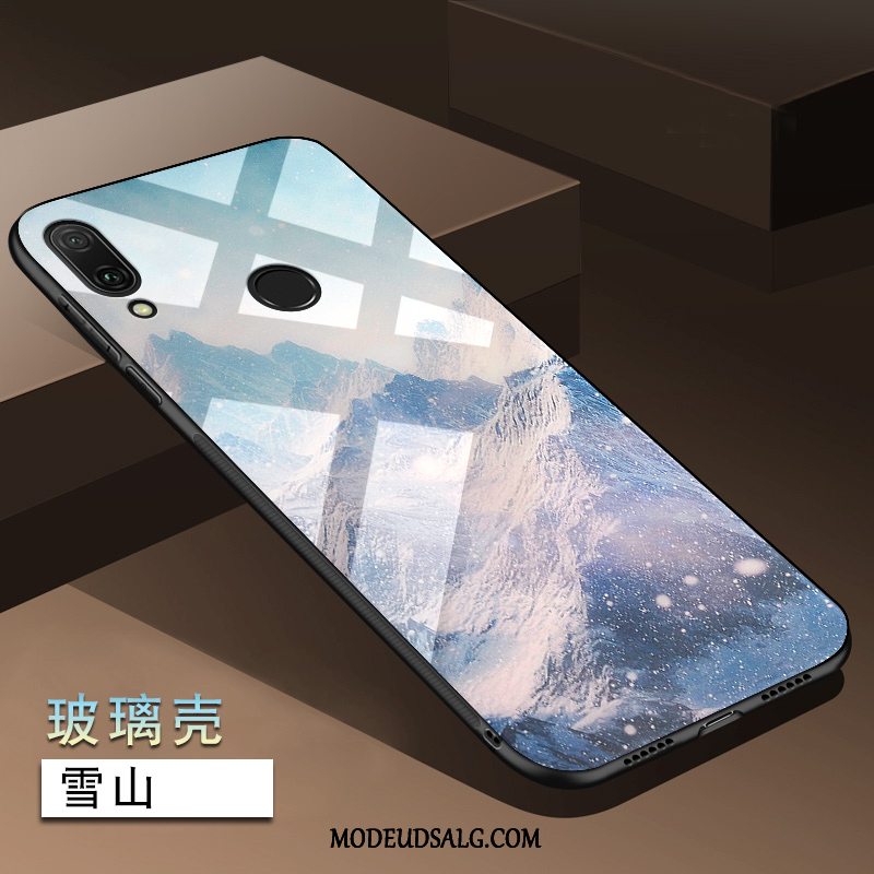 Xiaomi Redmi Note 7 Etui / Cover Silikone Rød Trend Beskyttelse Spejl