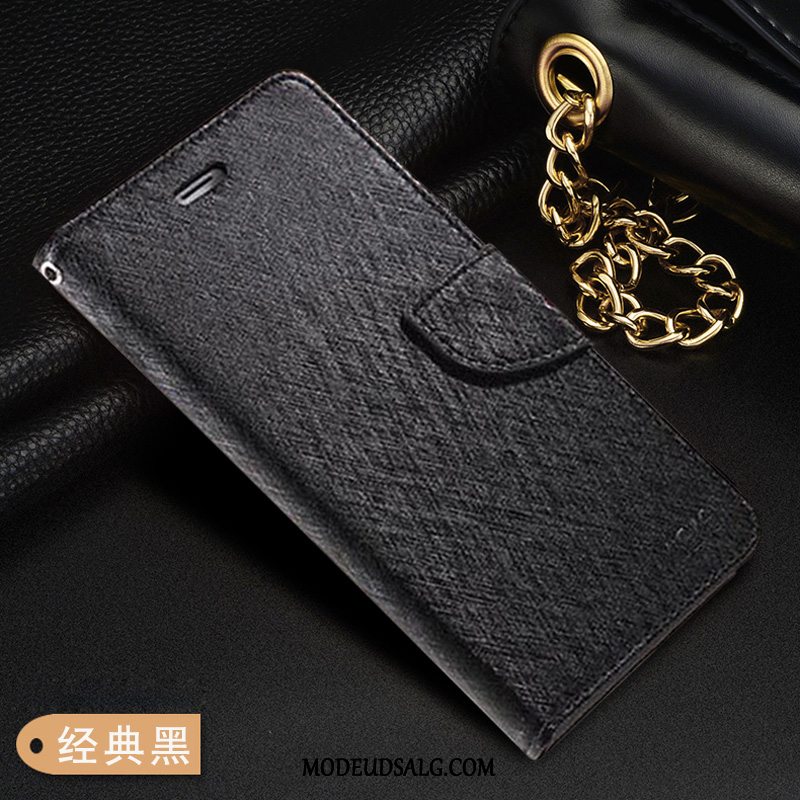 Xiaomi Redmi Note 7 Etui Folio Cover Beskyttelse Lille Sektion Rød