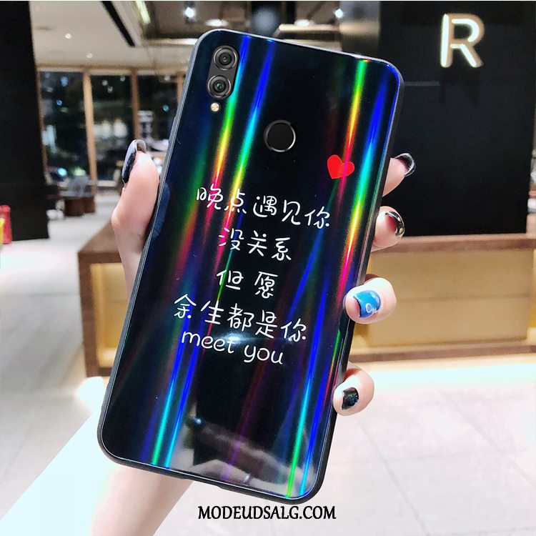 Xiaomi Redmi Note 7 Etui Hvid Anti-fald Rød Blød