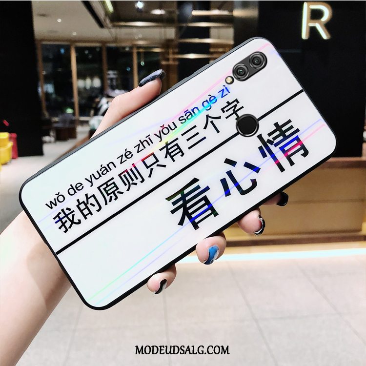 Xiaomi Redmi Note 7 Etui Hvid Anti-fald Rød Blød