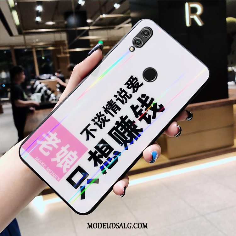 Xiaomi Redmi Note 7 Etui Hvid Anti-fald Rød Blød