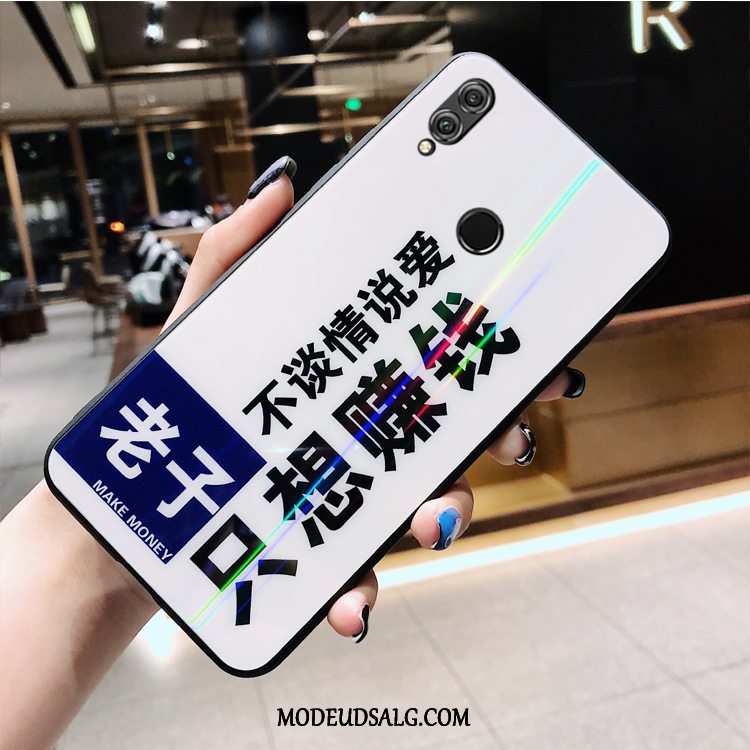 Xiaomi Redmi Note 7 Etui Hvid Anti-fald Rød Blød