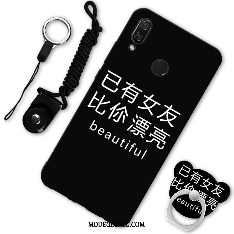 Xiaomi Redmi Note 7 Etui Hængende Ornamenter Beskyttelse Cover Mode Rød