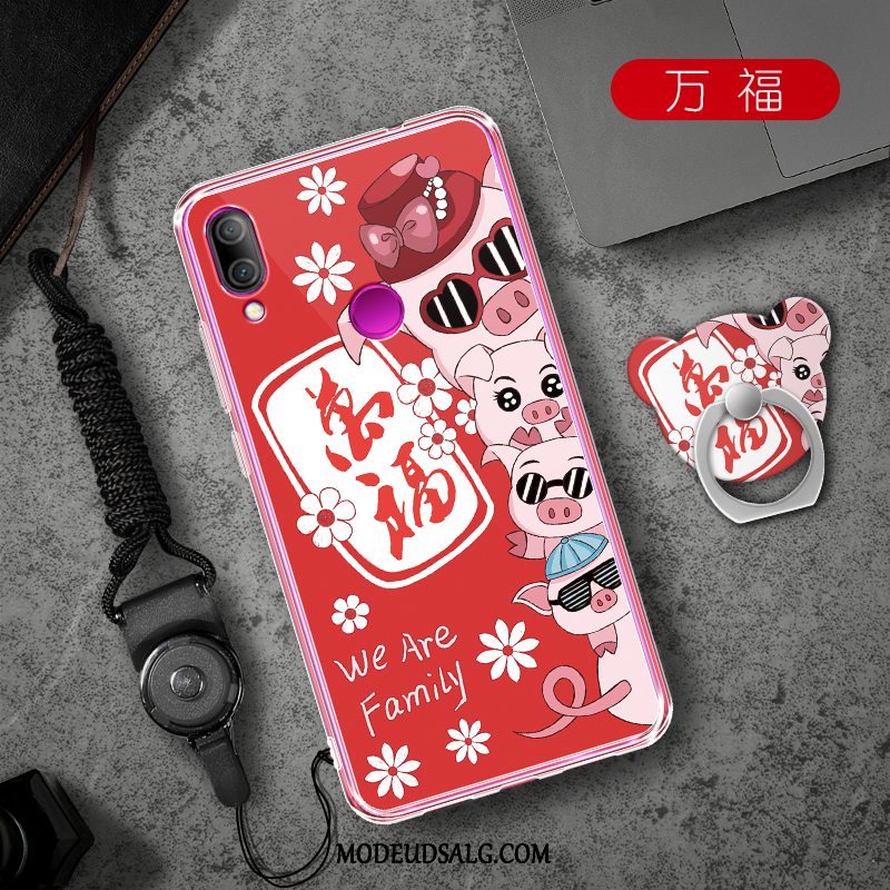 Xiaomi Redmi Note 7 Etui Rød Beskyttelse Cover Lille Sektion Alt Inklusive