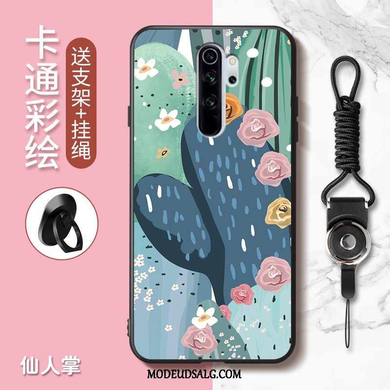 Xiaomi Redmi Note 8 Pro Etui Anti-fald Rød Smuk Cartoon