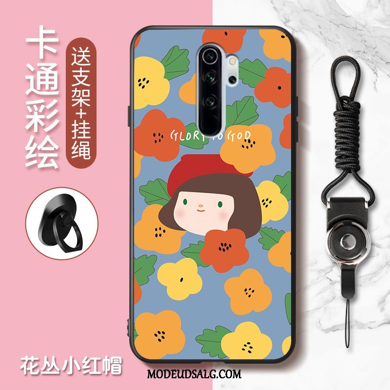 Xiaomi Redmi Note 8 Pro Etui Anti-fald Rød Smuk Cartoon