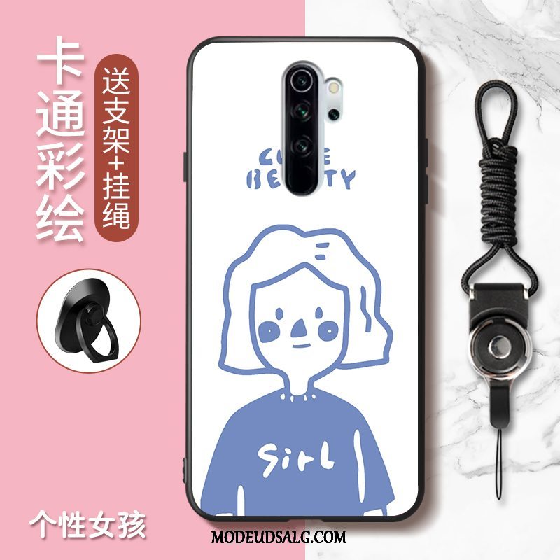 Xiaomi Redmi Note 8 Pro Etui Anti-fald Rød Smuk Cartoon