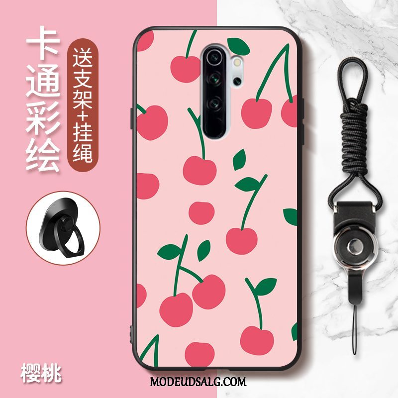 Xiaomi Redmi Note 8 Pro Etui Anti-fald Rød Smuk Cartoon