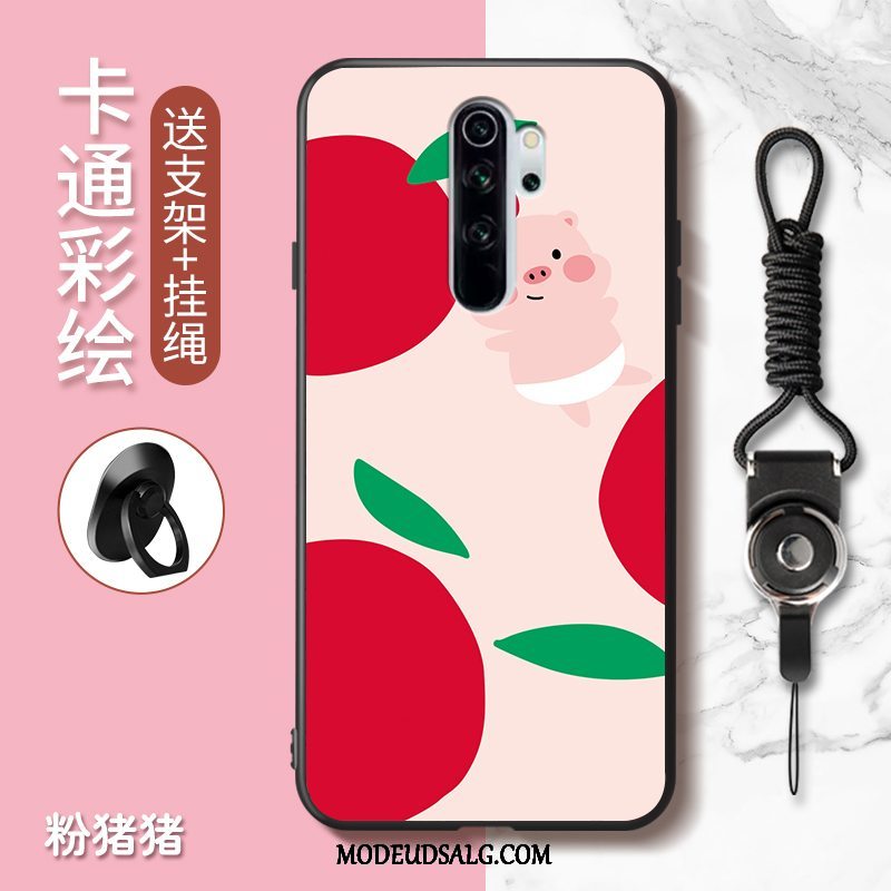 Xiaomi Redmi Note 8 Pro Etui Anti-fald Rød Smuk Cartoon