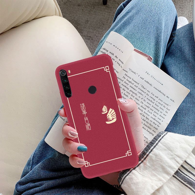 Xiaomi Redmi Note 8 Pro Etui Blød Hærdning Ny Anti-fald Hængende Ornamenter