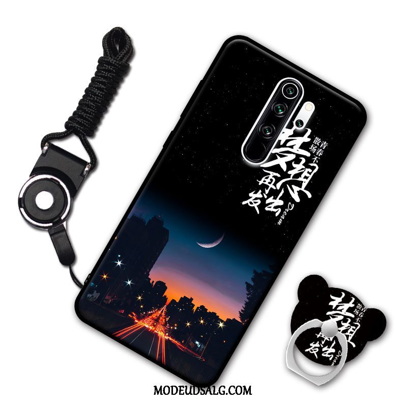 Xiaomi Redmi Note 8 Pro Etui / Cover Anti-fald Beskyttelse Rød Blød Trend