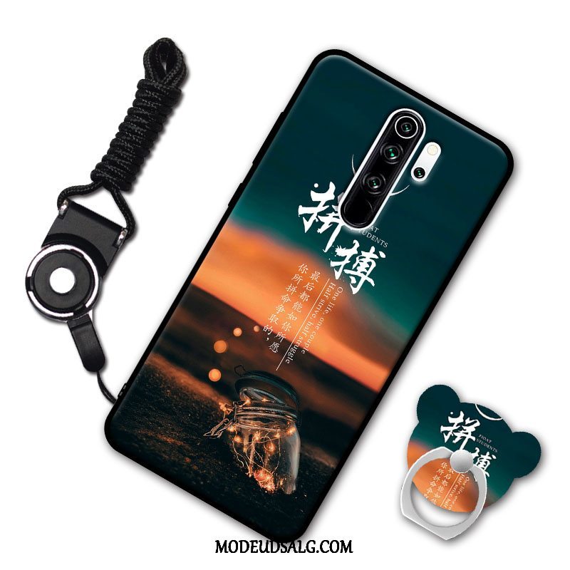 Xiaomi Redmi Note 8 Pro Etui / Cover Anti-fald Beskyttelse Rød Blød Trend