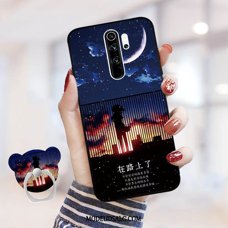 Xiaomi Redmi Note 8 Pro Etui Rød Kreativ Lille Sektion Anti-fald Alt Inklusive