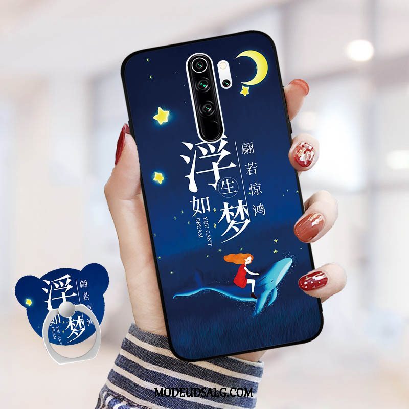 Xiaomi Redmi Note 8 Pro Etui Rød Kreativ Lille Sektion Anti-fald Alt Inklusive