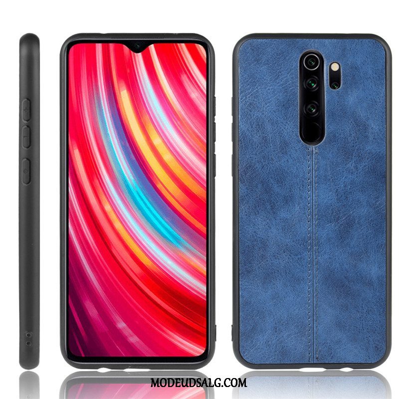 Xiaomi Redmi Note 8 Pro Etui Sort Hård Lille Sektion Læder Cover