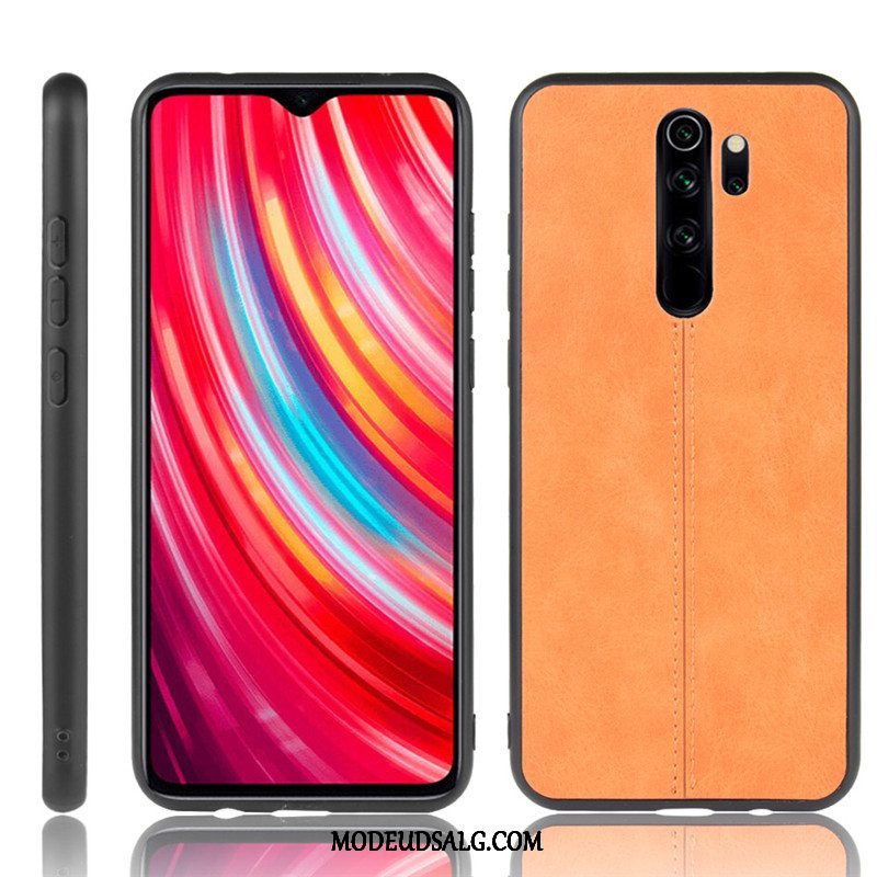 Xiaomi Redmi Note 8 Pro Etui Sort Hård Lille Sektion Læder Cover